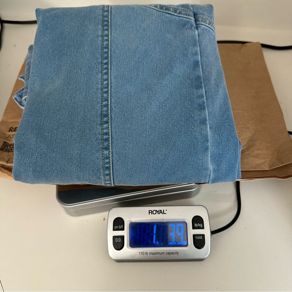 DEREK LAM 10 CROSBY Denim Womens Sz 27 Med Wash High Rise Double Button … - Picture 11 of 16